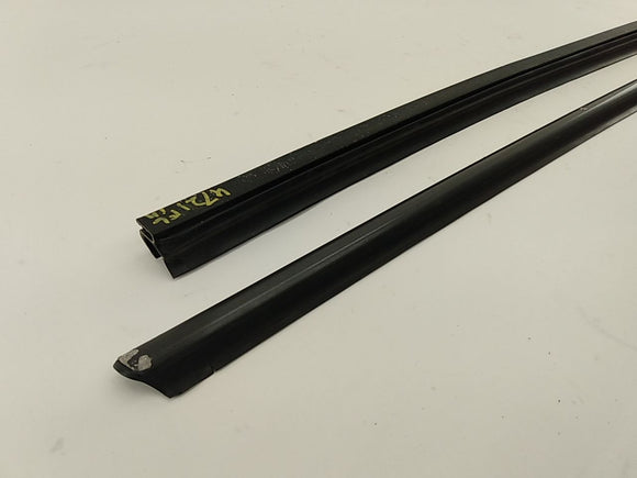 Jaguar XK8 Front Left Door Window Sweep Set Inner & Outer