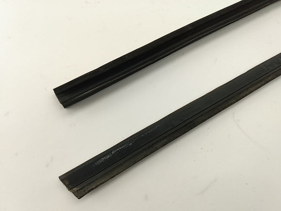 Jaguar XK8 Front Left Door Window Sweep Set Inner & Outer