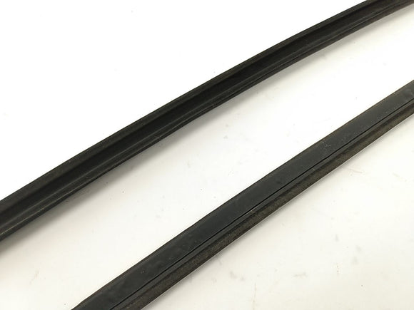 Jaguar XK8 Front Left Door Window Sweep Set Inner & Outer
