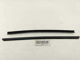 Jaguar XK8 Front Left Door Window Sweep Set Inner & Outer