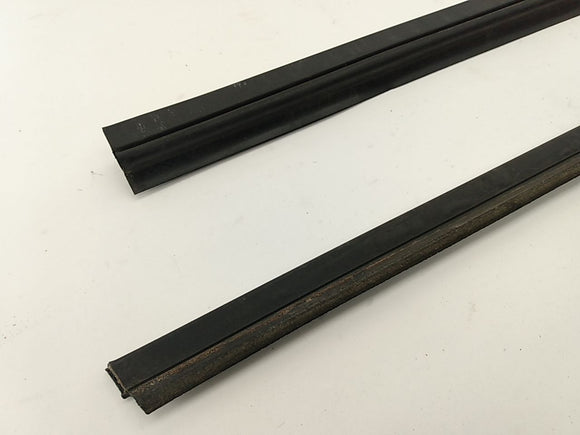 Jaguar XK8 Front Left Door Window Sweep Set Inner & Outer