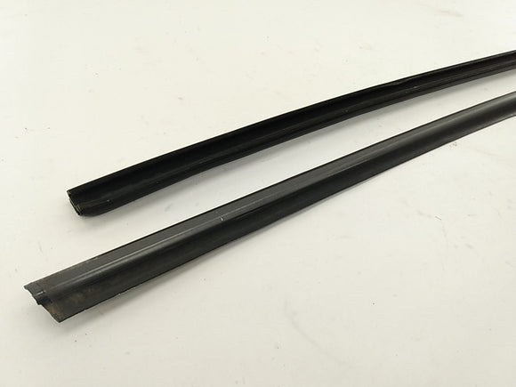 Jaguar XK8 Front Right Door Window Sweep Set Inner & Outer