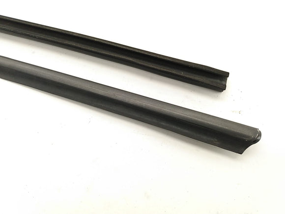 Jaguar XK8 Front Right Door Window Sweep Set Inner & Outer