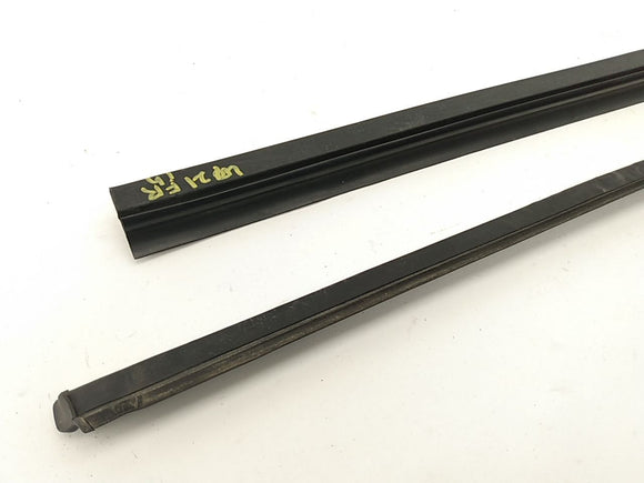 Jaguar XK8 Front Right Door Window Sweep Set Inner & Outer