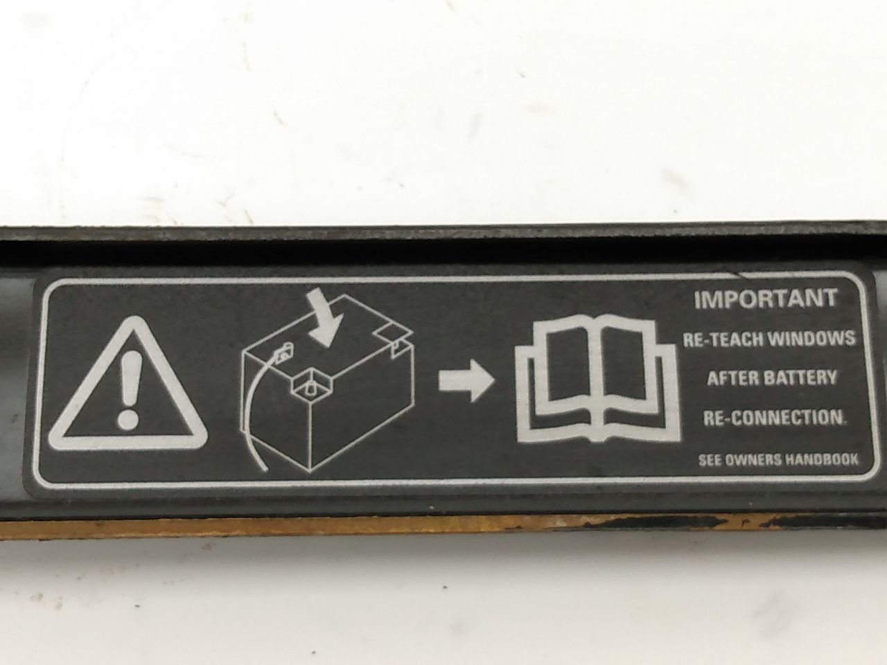 Jaguar XK8 Battery Hold Down