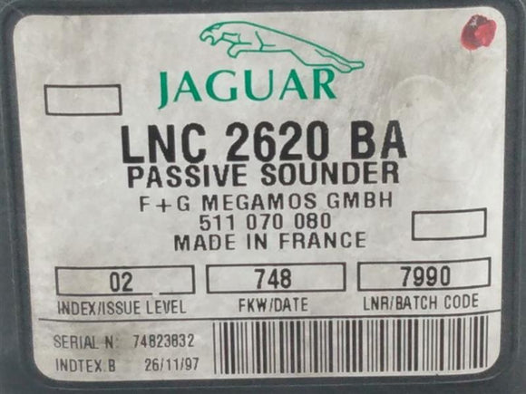 Jaguar XK8 Alarm Siren