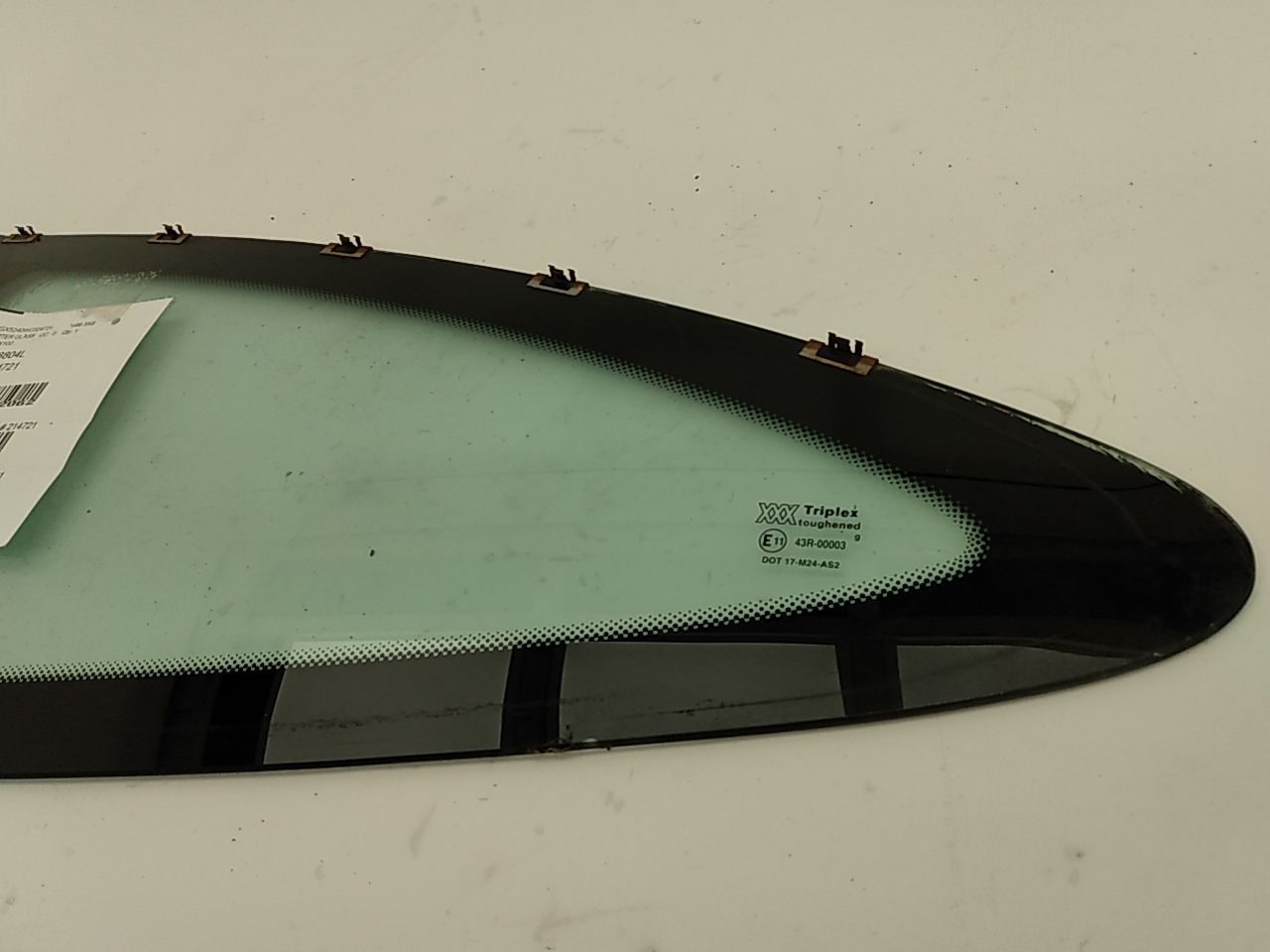 Jaguar XK8 Rear Left Quarter Glass - 0