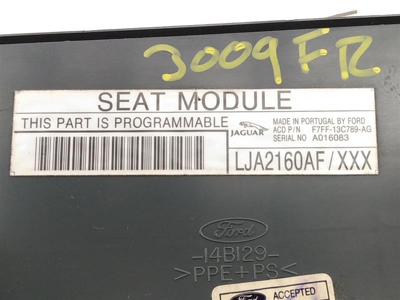 Jaguar XK8 Front Right Seat Module