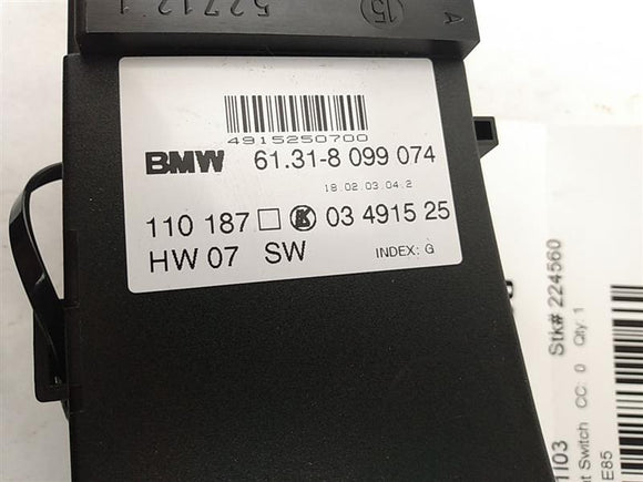 BMW Z4 Right Front Seat Control Panel