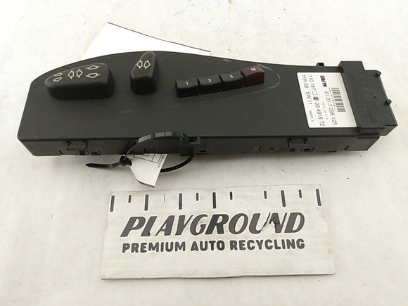 BMW Z4 Left Front Seat Control Panel