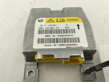 BMW Z4 Left Driver Air Bag Sensor - 0
