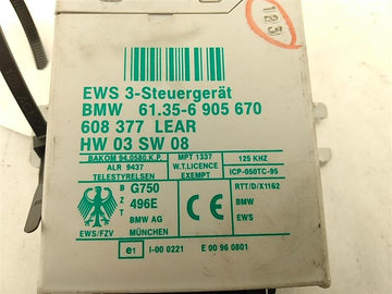 BMW Z4 Anti-Theft Immobilizer Control Module - 0