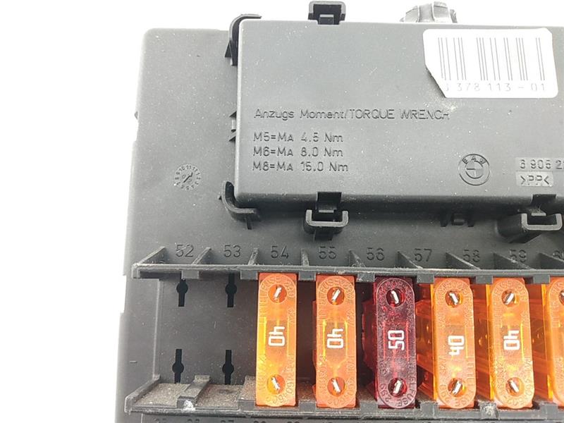 BMW Z4 Fuse Box Panel Unit