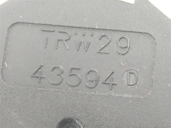 BMW Z4 Left & Right Seat Belt Retractor Set