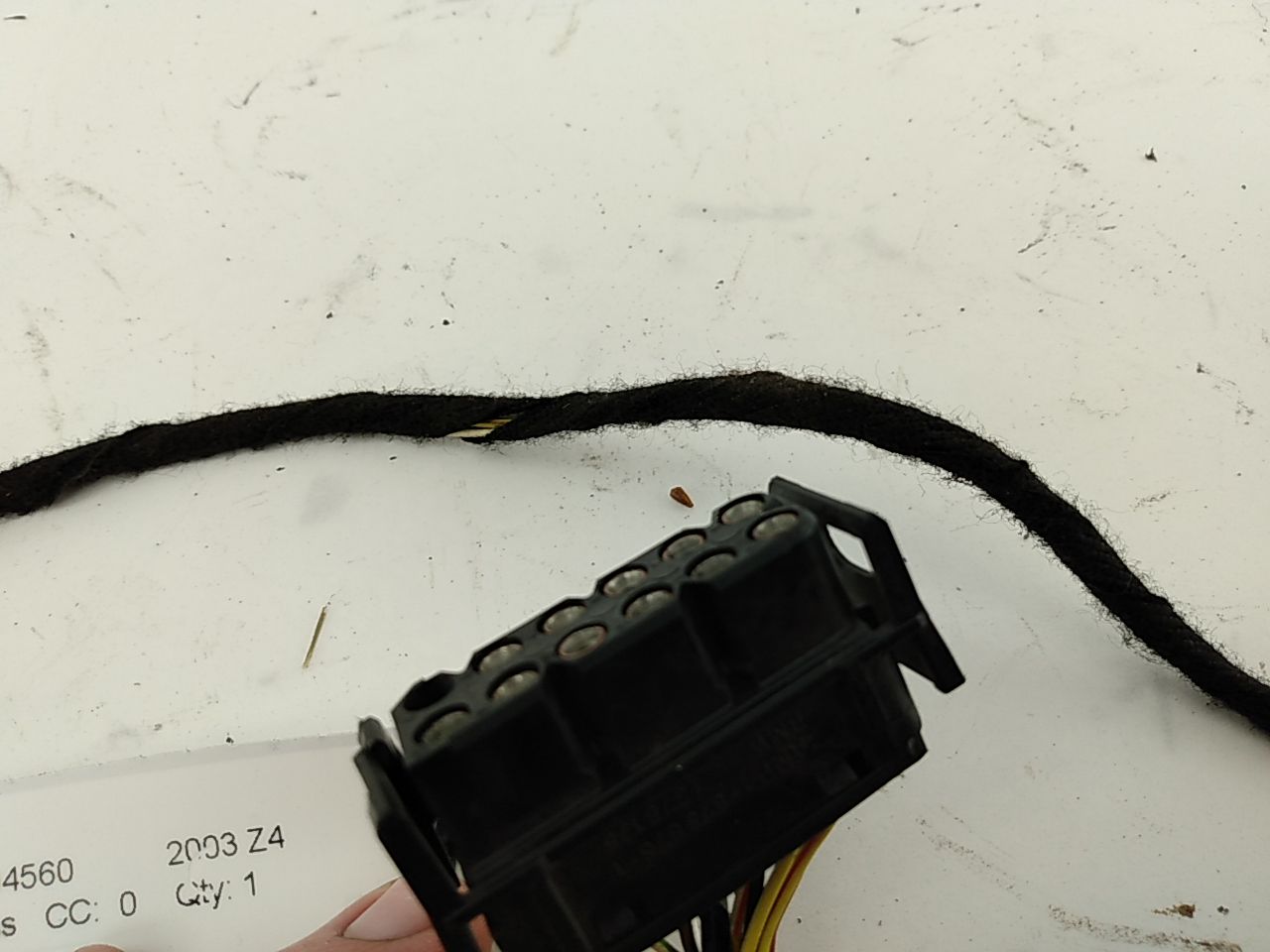 BMW Z4 Trunk Wire Harness