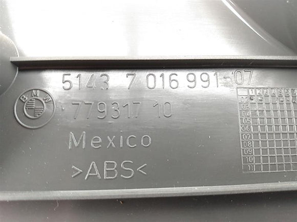 BMW Z4 Front Left Lower Kick Panel