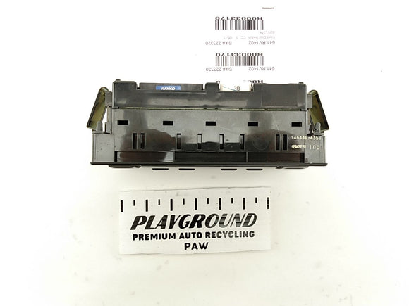 Land Rover Discovery Center Console Climate Control Panel