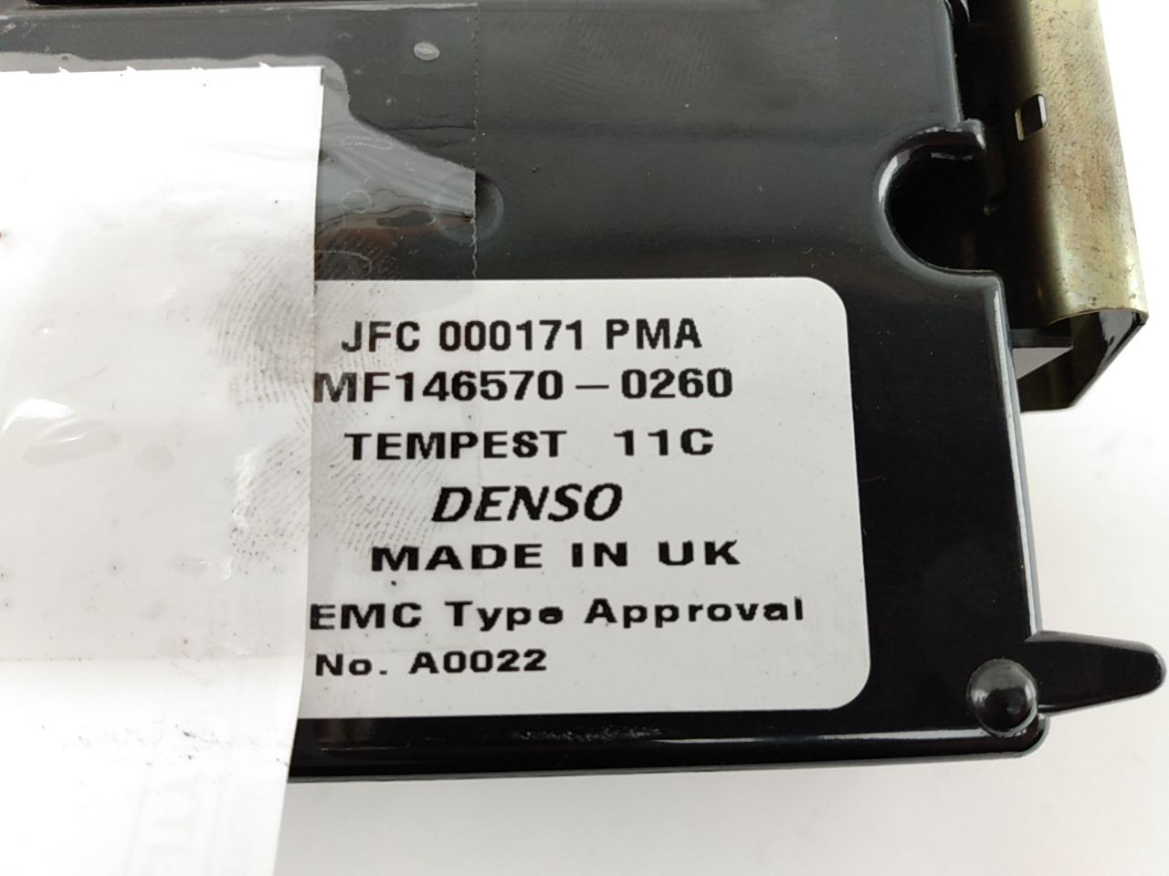 Land Rover Discovery Center Console Climate Control Panel