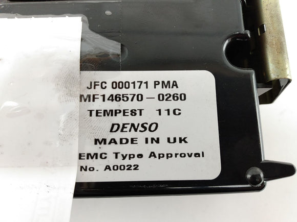 Land Rover Discovery Center Console Climate Control Panel