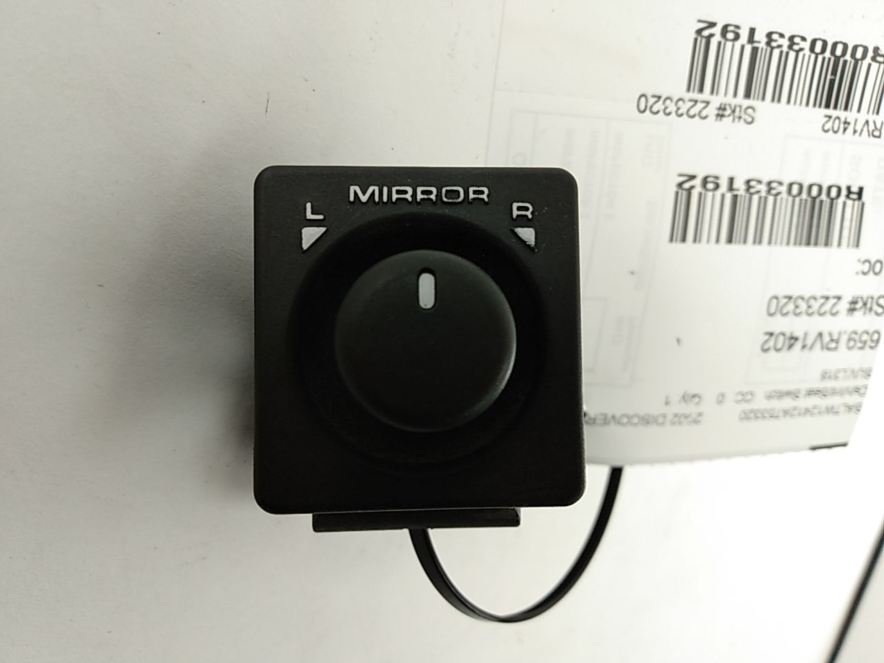 Land Rover Discovery Power Mirror Adjustment Switch