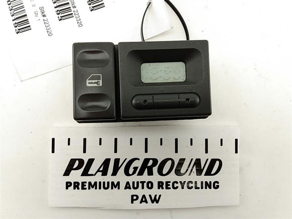 Land Rover Discovery Console Clock and Lock Switch Panel