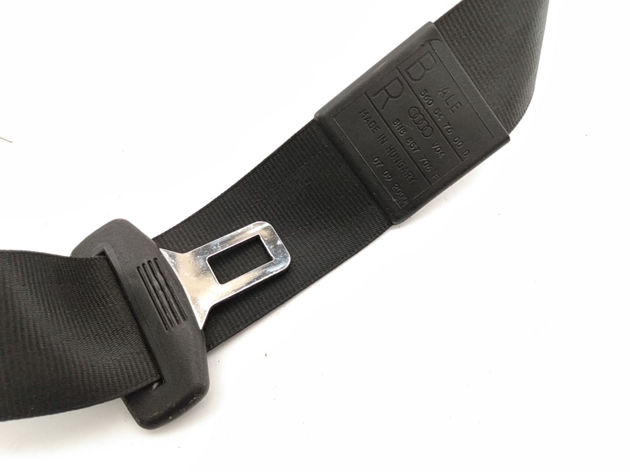 Audi TT Front Right Seat Belt