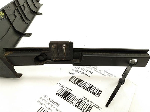 Audi TT Left Seat Rear Trim Panel