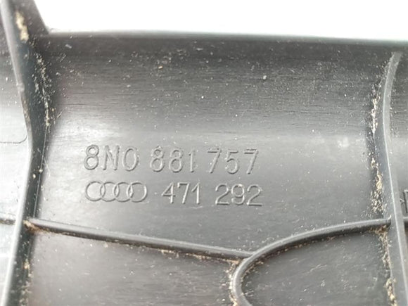 Audi TT Left Seat Rear Trim Panel