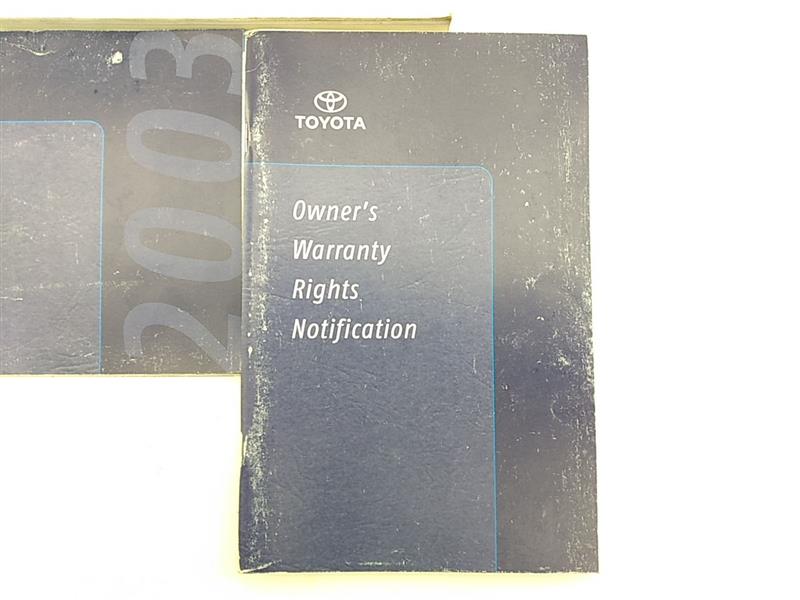 Toyota Celica Owners Manual