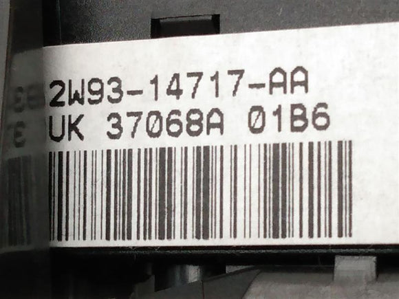 Jaguar XJ8L Rear Right Door Window Switch and Ashtray