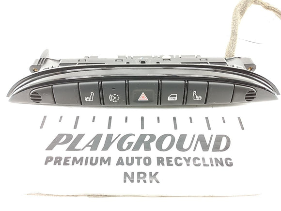 Jaguar XJ8L Dash Heated Seat Hazard Switch Unit