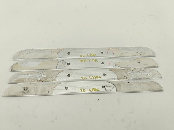 Jaguar XJ8L Set Of Four (4) Door Sill Scuff Plates