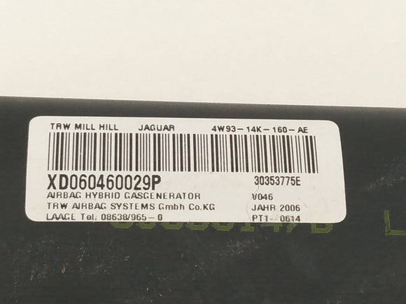 Jaguar XJ8L Front Left Driver Roof Airbag