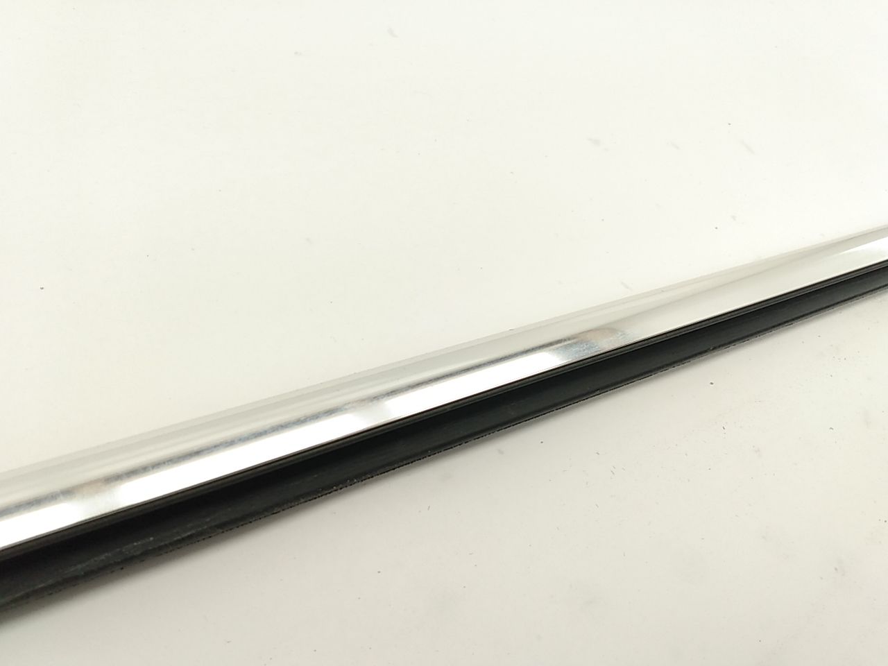 Jaguar XJ8L Left Rear Chrome Lower Window Guide Trim