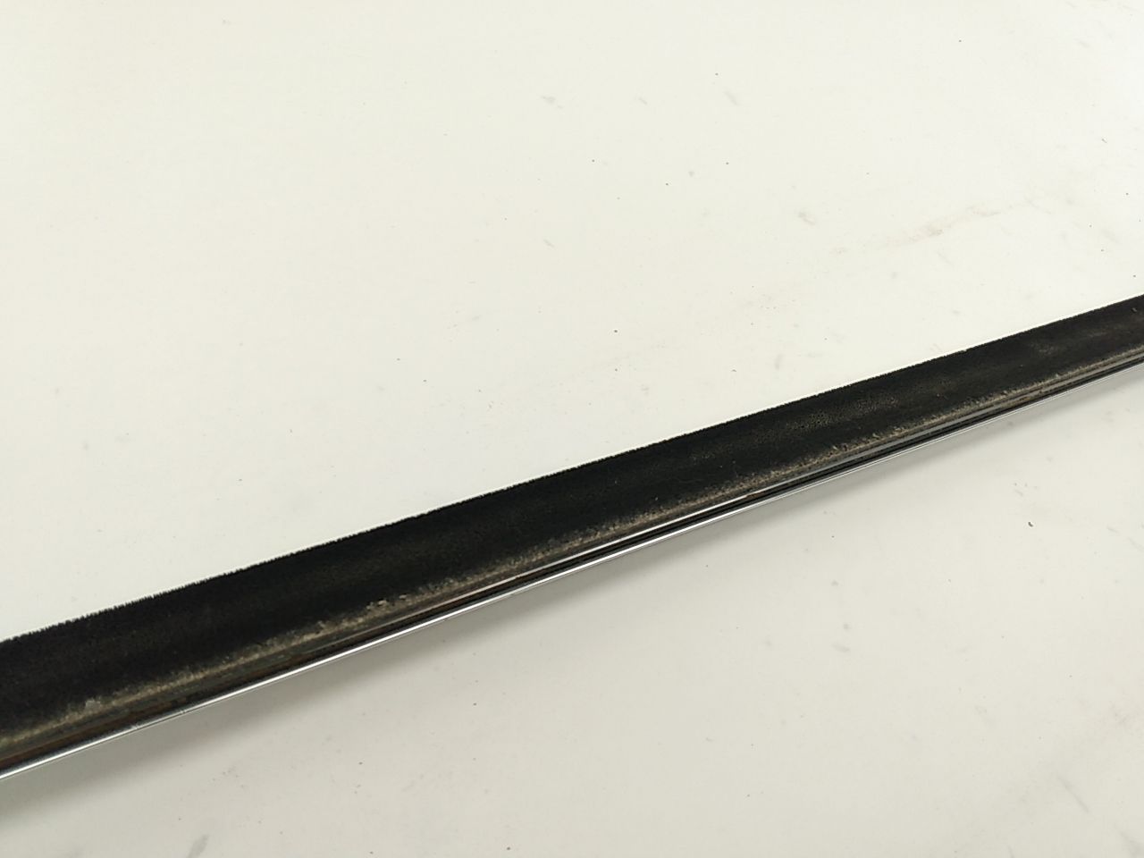 Jaguar XJ8L Left Rear Chrome Lower Window Guide Trim