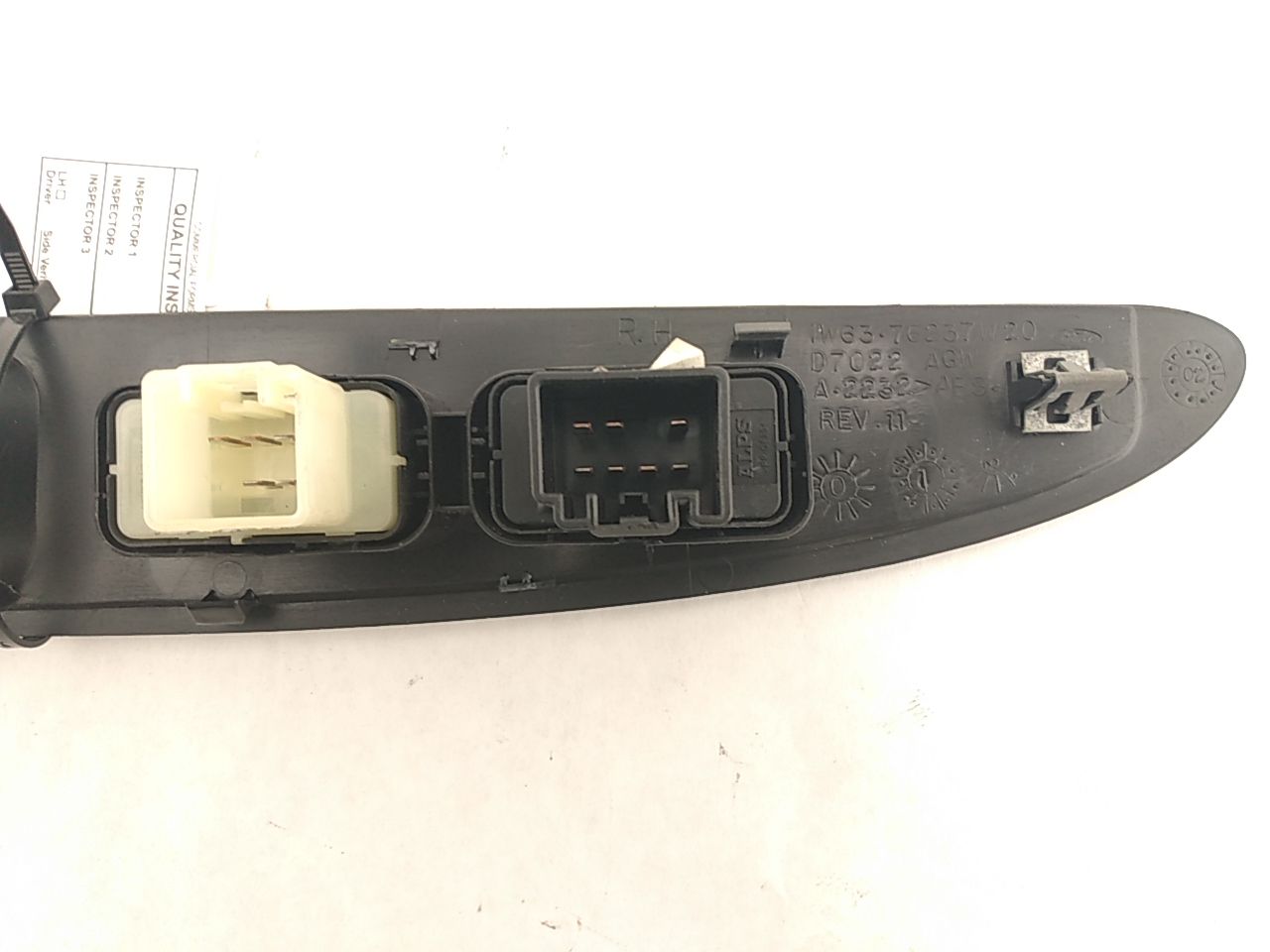 Ford Thunderbird Front Right Door Switch Panel