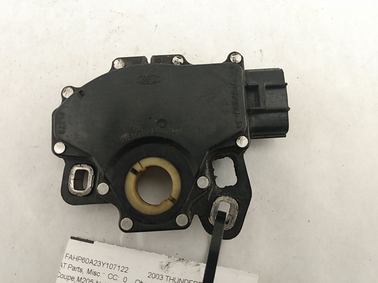 Ford Thunderbird Neutral Safety Switch