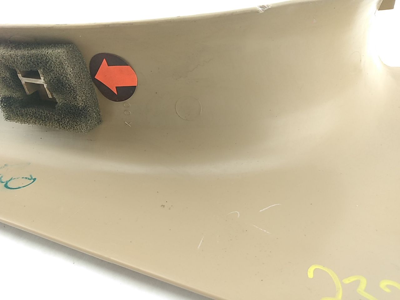 Chevrolet Corvette Right Door Sill Kick Trim