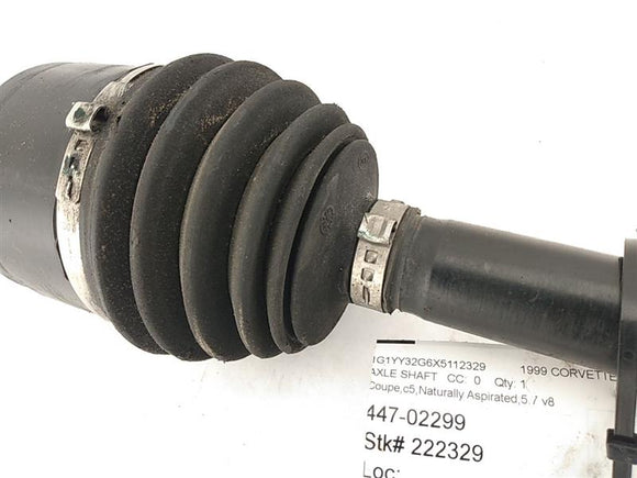 Chevrolet Corvette Rear Right Axle Shaft