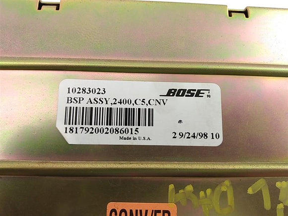 Chevrolet Corvette Audio Amplifier