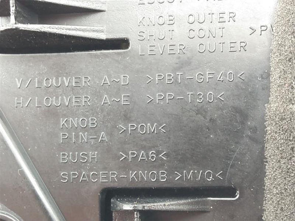 Infiniti G37 Front Right Vent