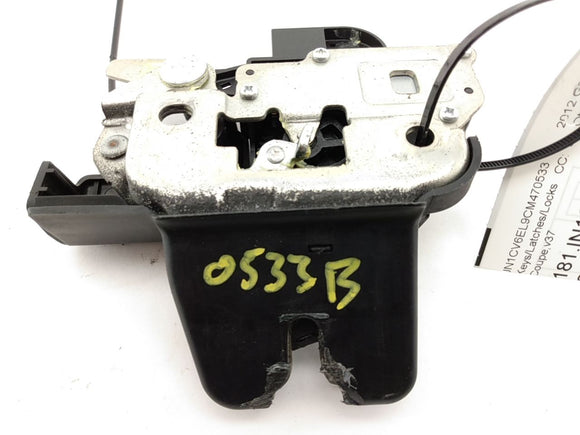 Infiniti G37 Trunk Latch