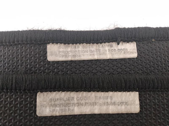 Jaguar XF Rear Floor Mats (Set Of 2)