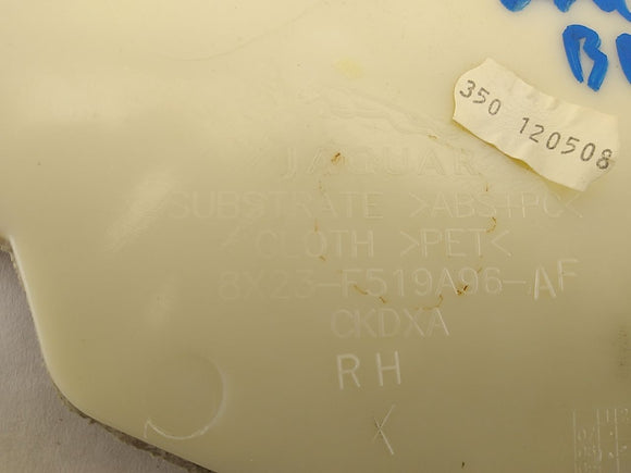 Jaguar XF Rear Right C-Pillar Seat Belt Trim