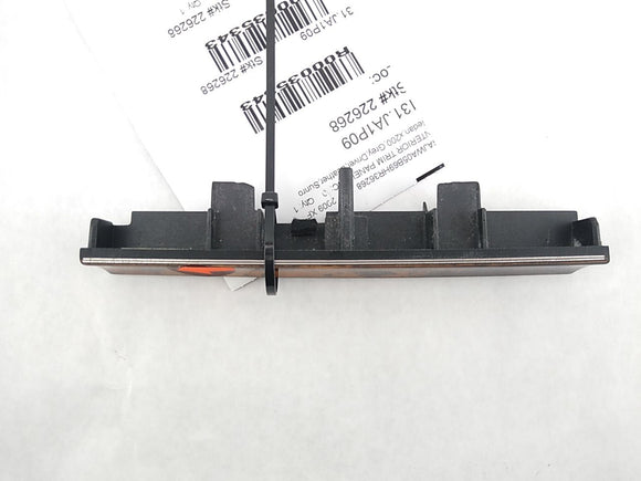 Jaguar XF Front Dash Woodgrain Trim