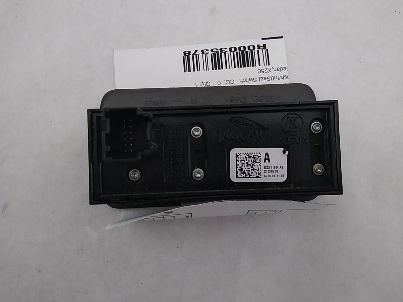 Jaguar XF Dimmer, Trunk, And Fog Lamp Switch