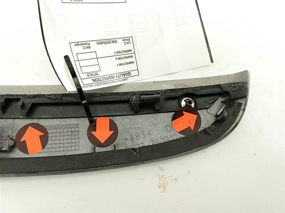 Jaguar XF Front Right Fender Moulding