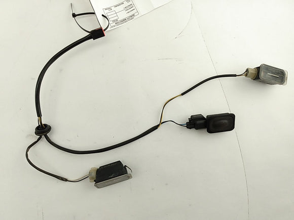 Jaguar XF Trunk Release Button and License Plate Lights