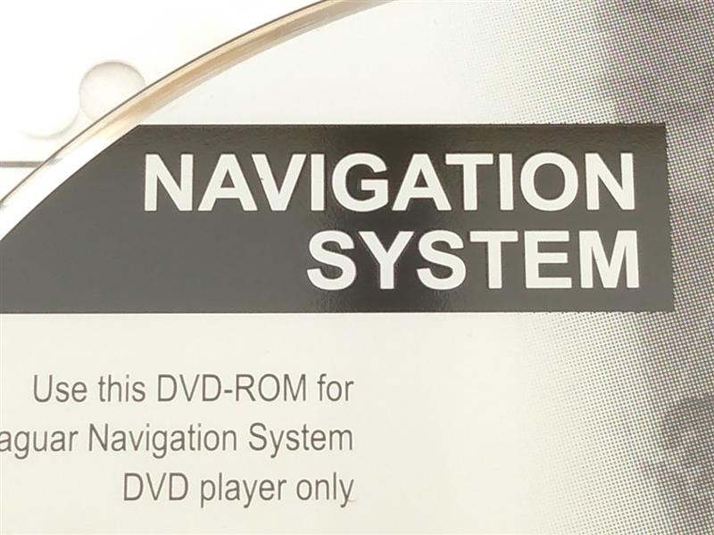 Jaguar XF GPS Navigation CD