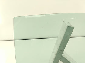 Jaguar XF Left Rear Door Glass - 0